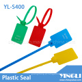 Selos de segurança de etiqueta de plástico com grande área de marcação (YL-S400)